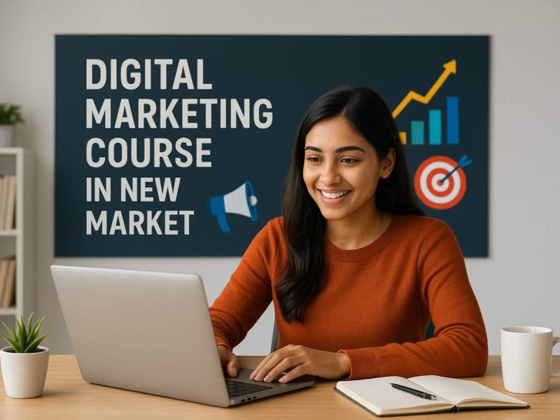 digital marketing course in new market